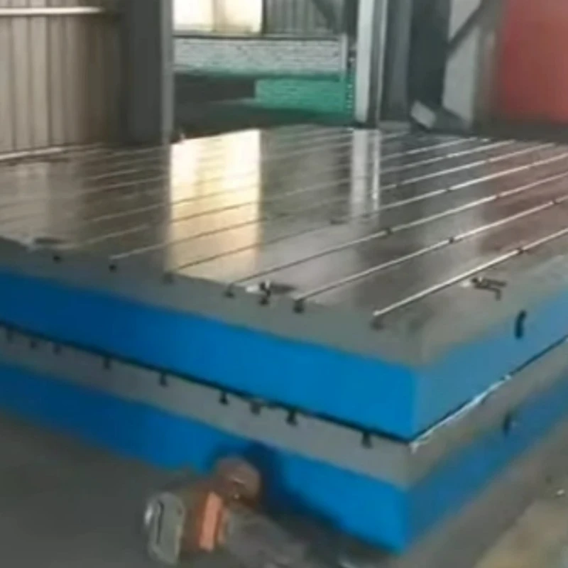 Dîmendera hilberê ya qedandî ya platforma Cast Iron T Slot